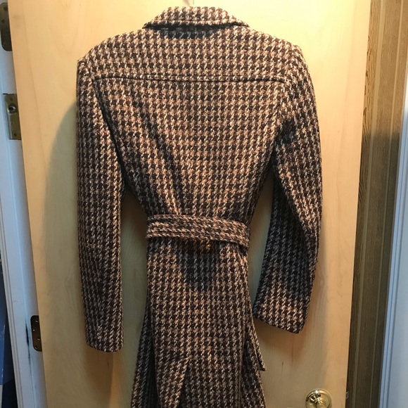 BODY BY VICTORIA Knee-Length Wool Trench Coat - Picture 2 of 4